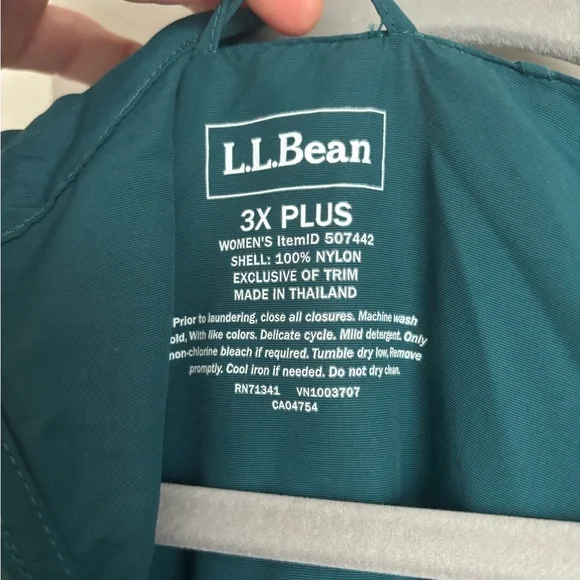 NWOT Womens Plus LL Bean Mountain Classic Anorak Jacket - Picture 6 of 9